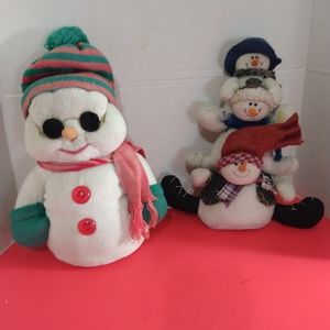 Fabric Snowmen Bundle
